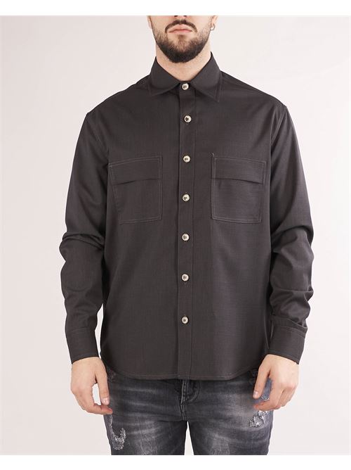 Wool overshirt with pockets Yes London YES LONDON |  | XCM711780